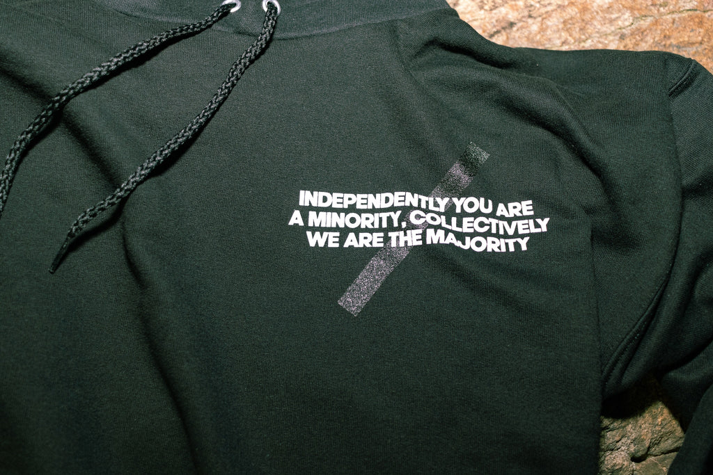 Ethos of "MDM" Sample Hoodie. 1 of 36* (4 remaining)