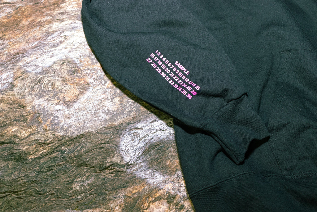 Ethos of "MDM" Sample Hoodie. 1 of 36* (4 remaining)